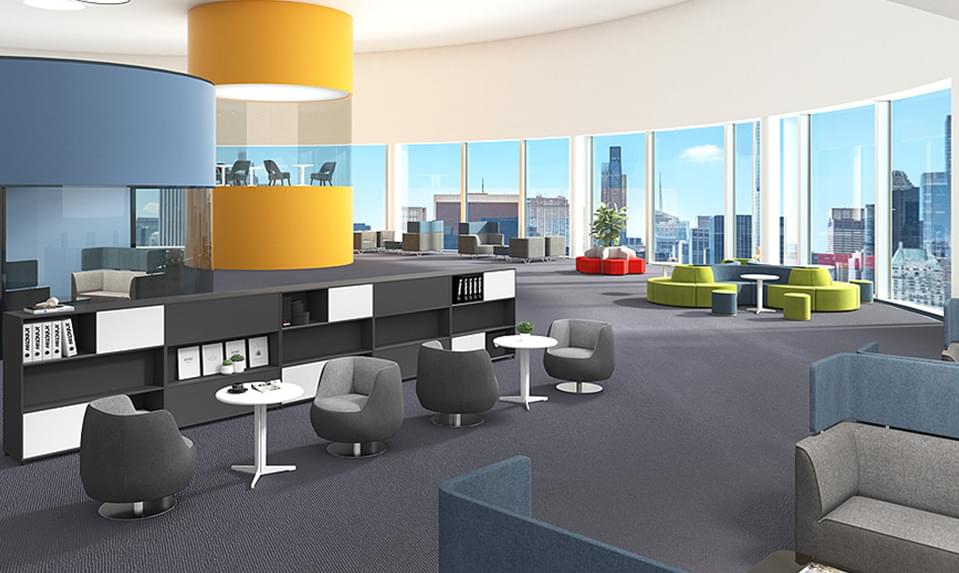 金融系統辦公家具解決方案